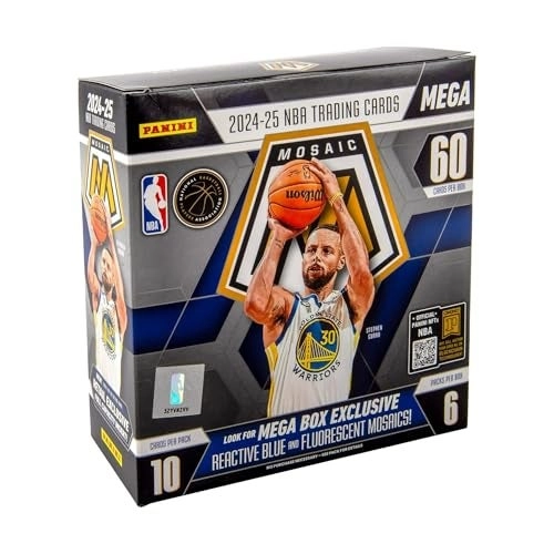 Mosaic Basketball Mega Box - 10 cards per pack 6 packs per Mega Box