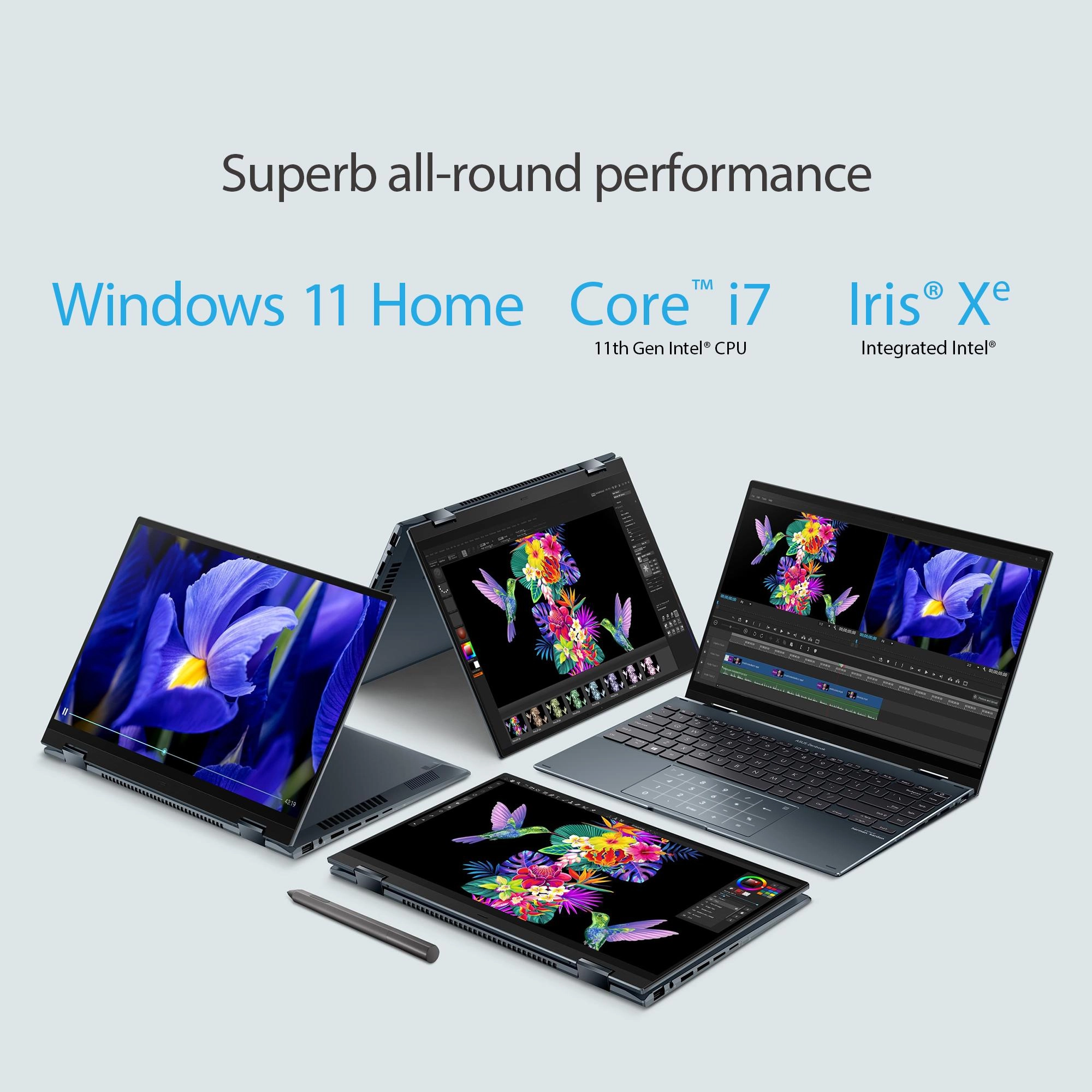 Zenbook 14 Flip UP5401EA-OLED007W - 14'' Core i7-1165G7 16GB DDR4 1TB SSD