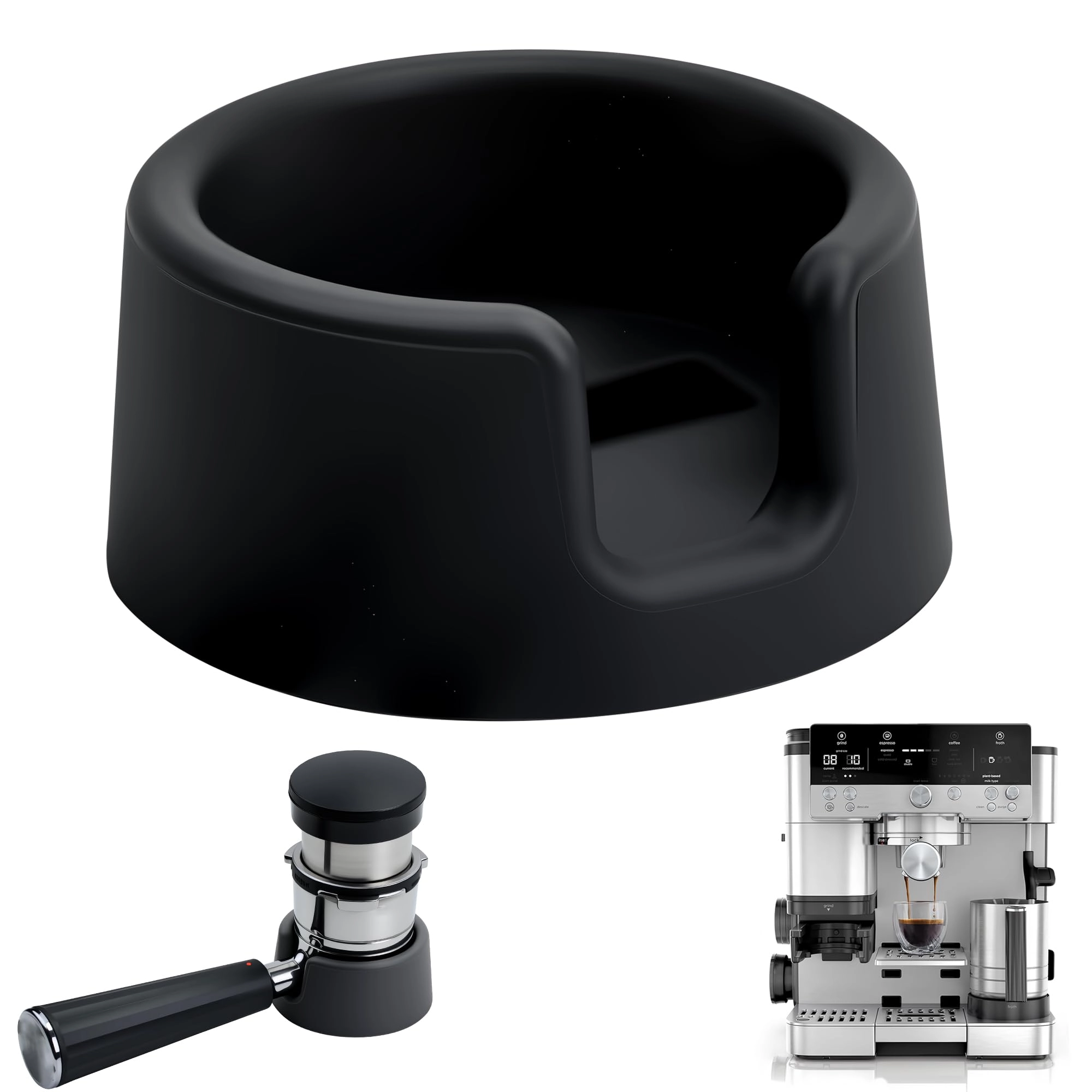 mlksi Coffee Tamper Base - ES601 Silicone Black