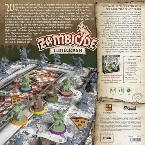 Zombicide White Death: TMNT Time Crash