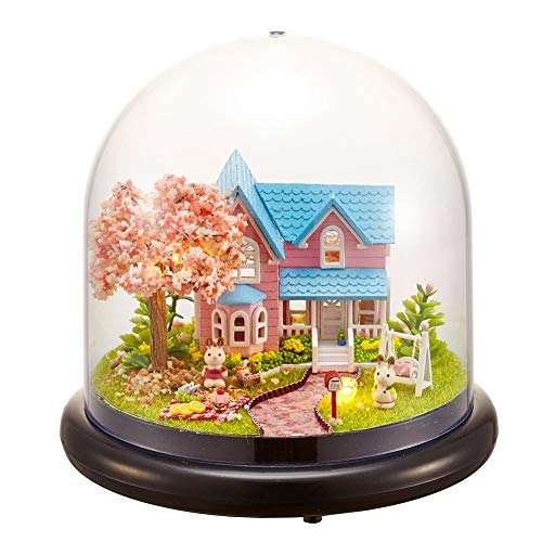 DIY Mini House Kit - Wooden LED Lights