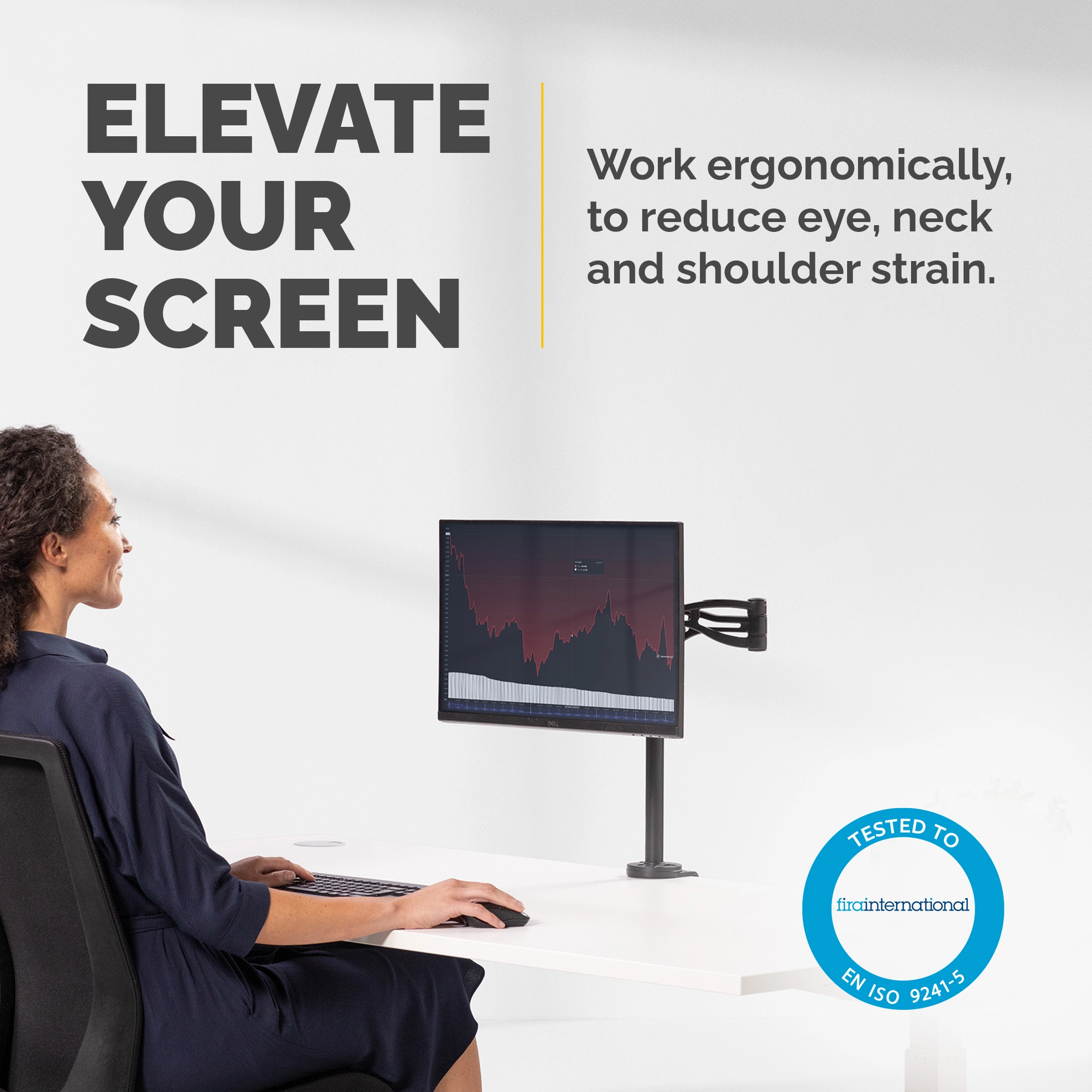 Professional Series Monitor Arm - Single