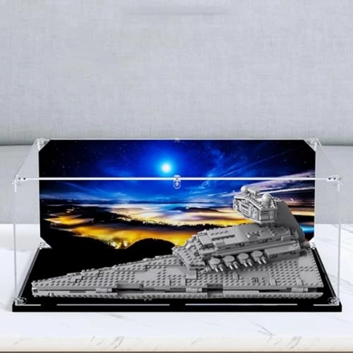 Imperial Star Destroyer acrylic display box - LEGO