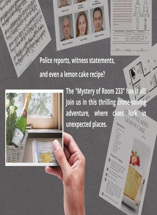 Case: Death of Jennifer Burns - Murder Mystery Kit