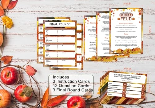 Thanksgiving Family Feud - 15 years and up