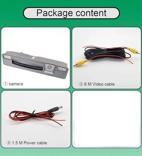 Rear View Camera - Night vision Wire AHD 720P