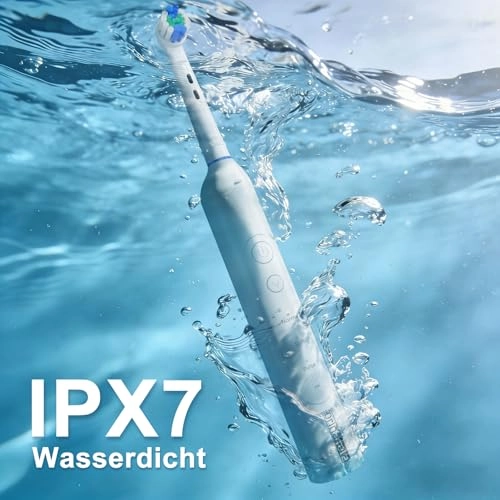 3862 - 8 Brush Heads 3 Modes White