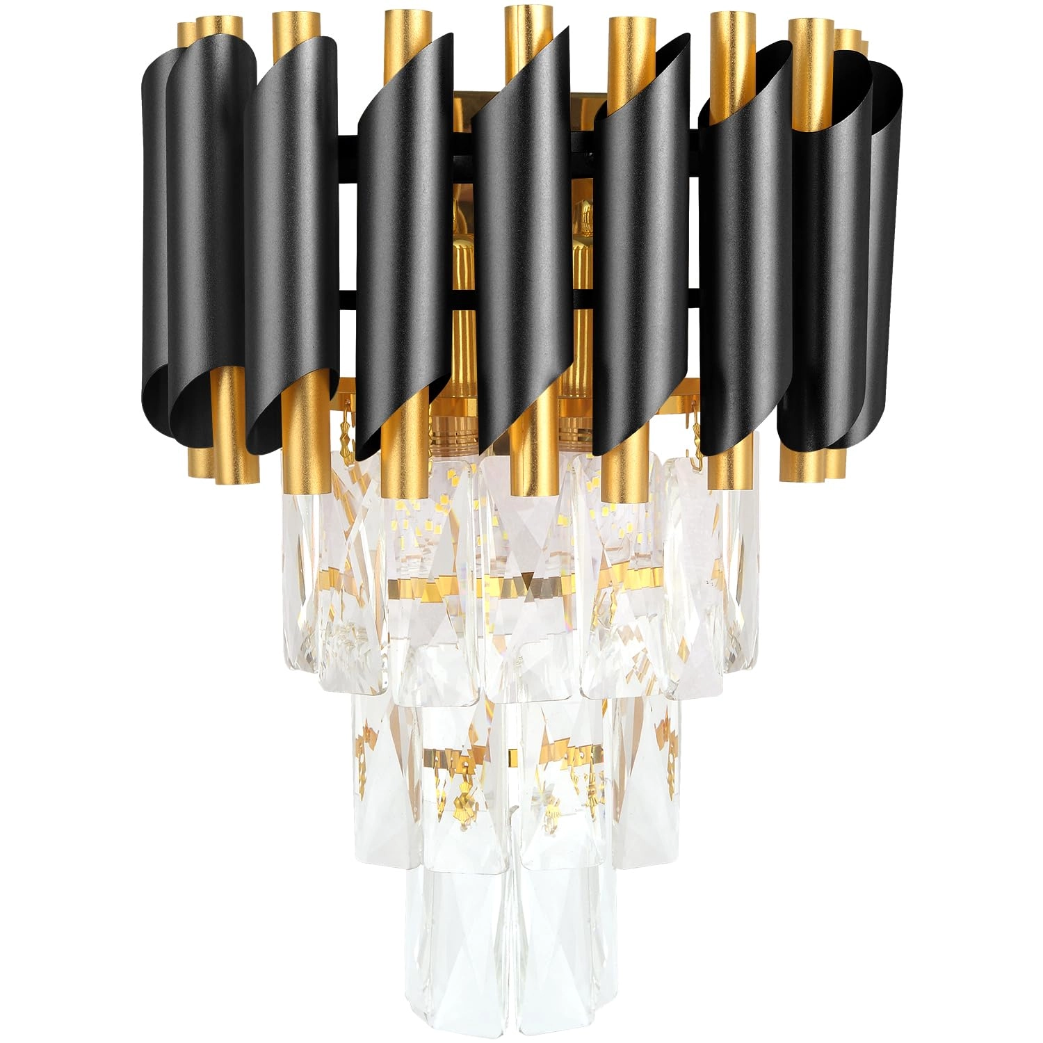 HUA QIANG WANG Crystal Chandeliers - 6-Tiers K9 Dimmable