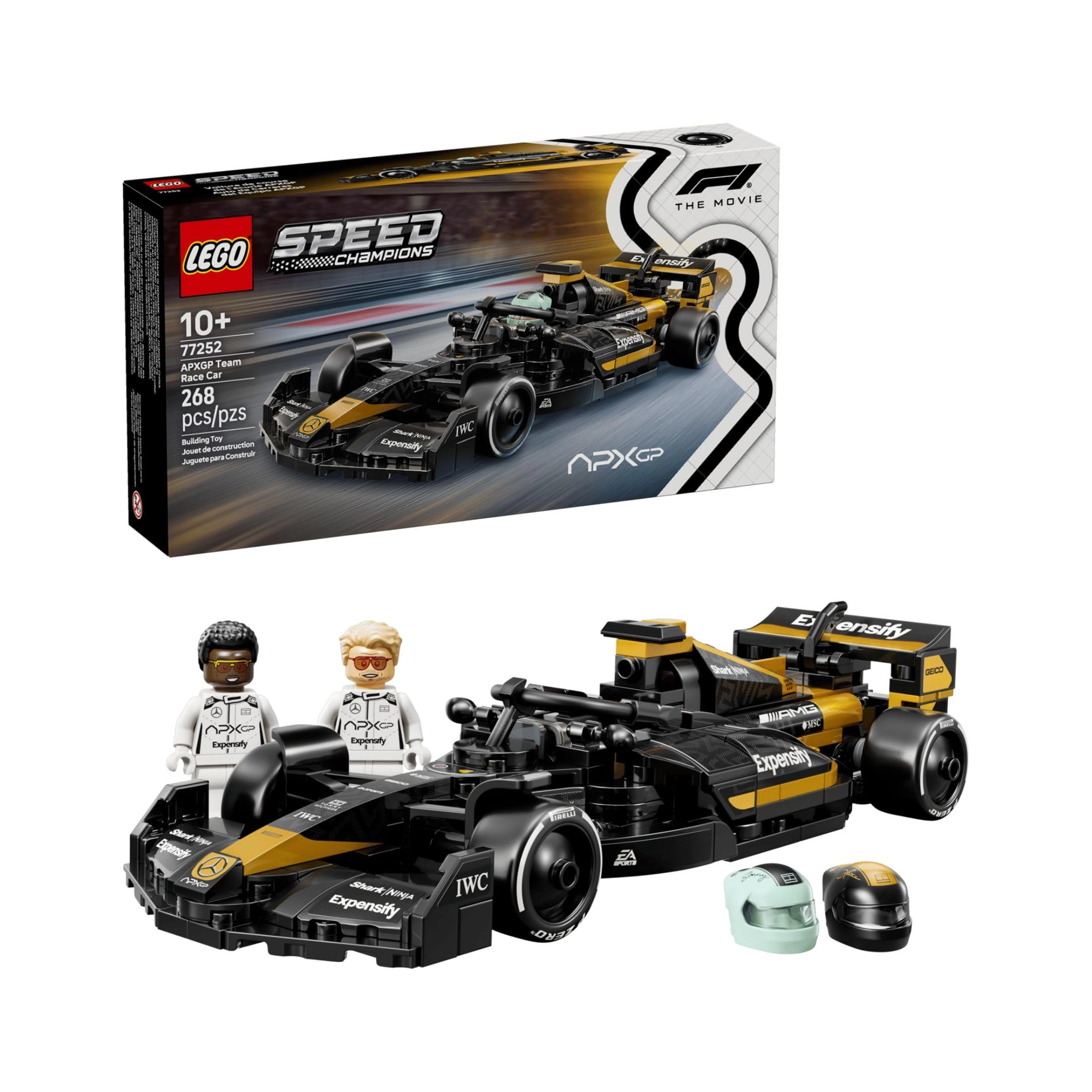 LEGO(レゴ) Speed Champion F1 The Movie APXGP Team Race Car (77252) - Car
