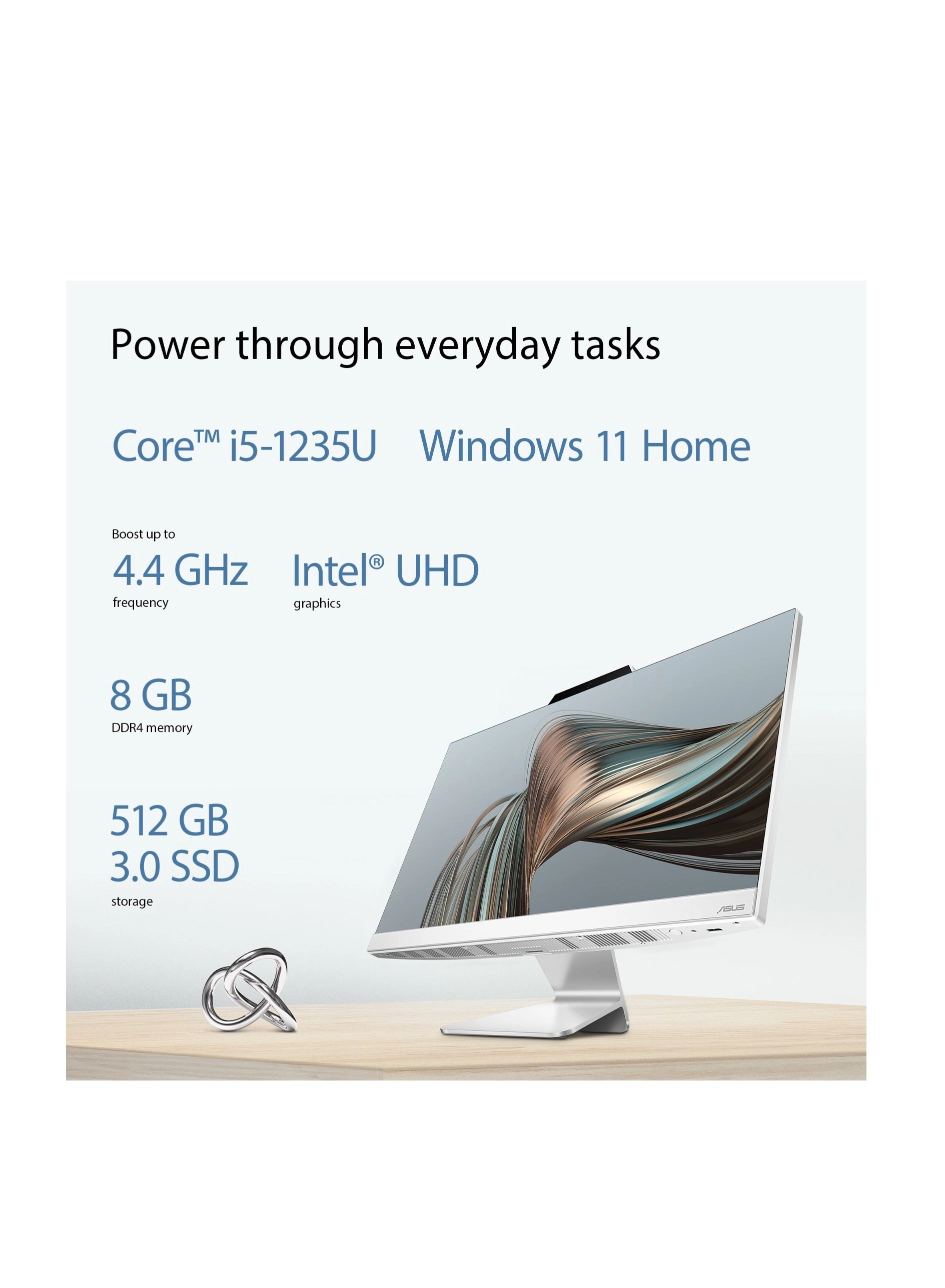 ASUS WA668W - 512GB 23.8 inch Intel Core i5-1255U