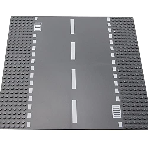 City Straight Road Base Plate - 10 pcs