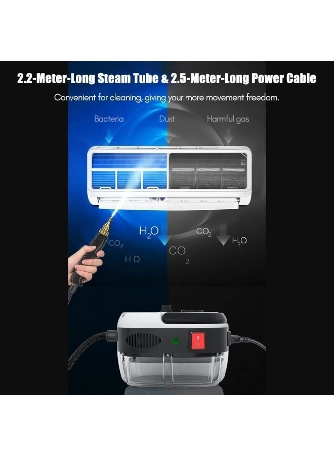 Handheld Steam Cleaner - 2500W white