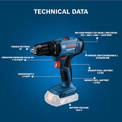 GSB183-LI - Cordless Impact Drill Driver 18 V