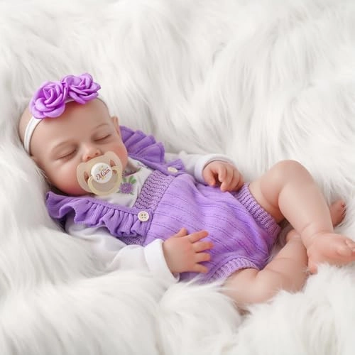 Lucy Reborn Baby Doll - 20 Inch Vinyl Cotton Girl Ages 3+