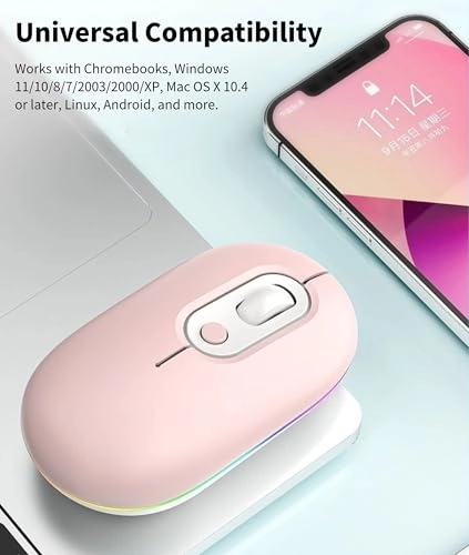 Wireless Mouse - Bluetooth USB Wireless