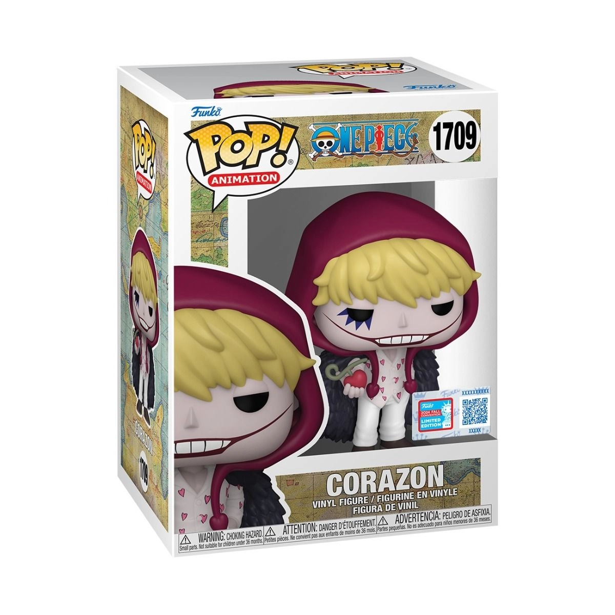 Corazon - One Piece - Pop! Animation (NYCC'24) - Vinyl Figures