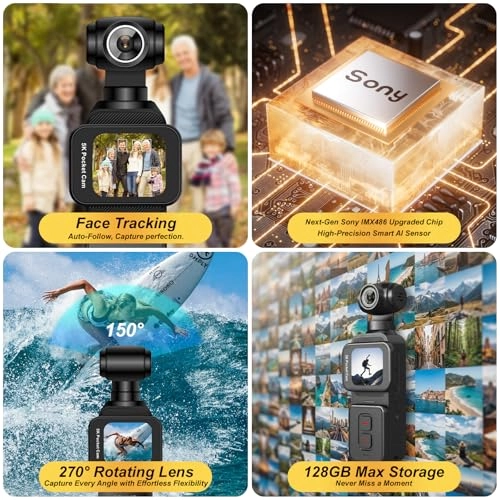 5K Pocket Vlogging Camera