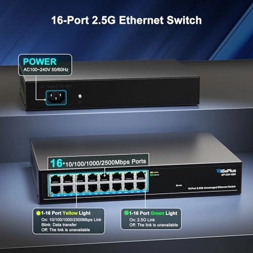 Ethernet Switch - 16-ports