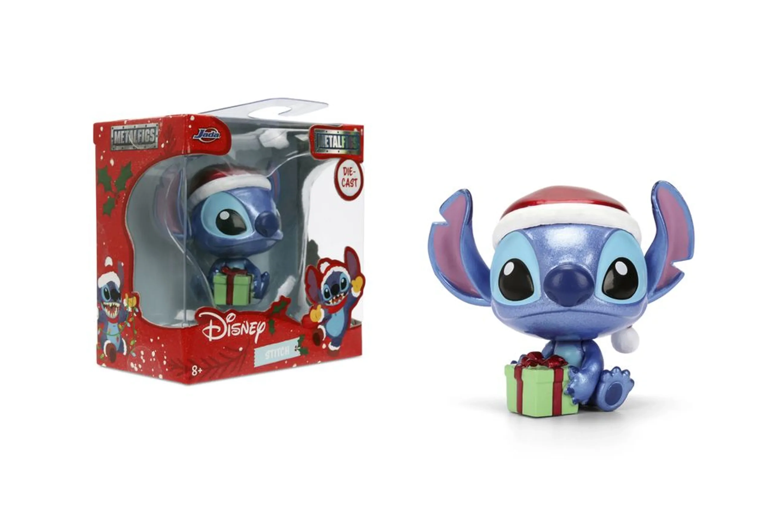 Jada Stitch - Lilo & Stitch Metalfigs Wave 3 Christmas Figure (5.08 cm)