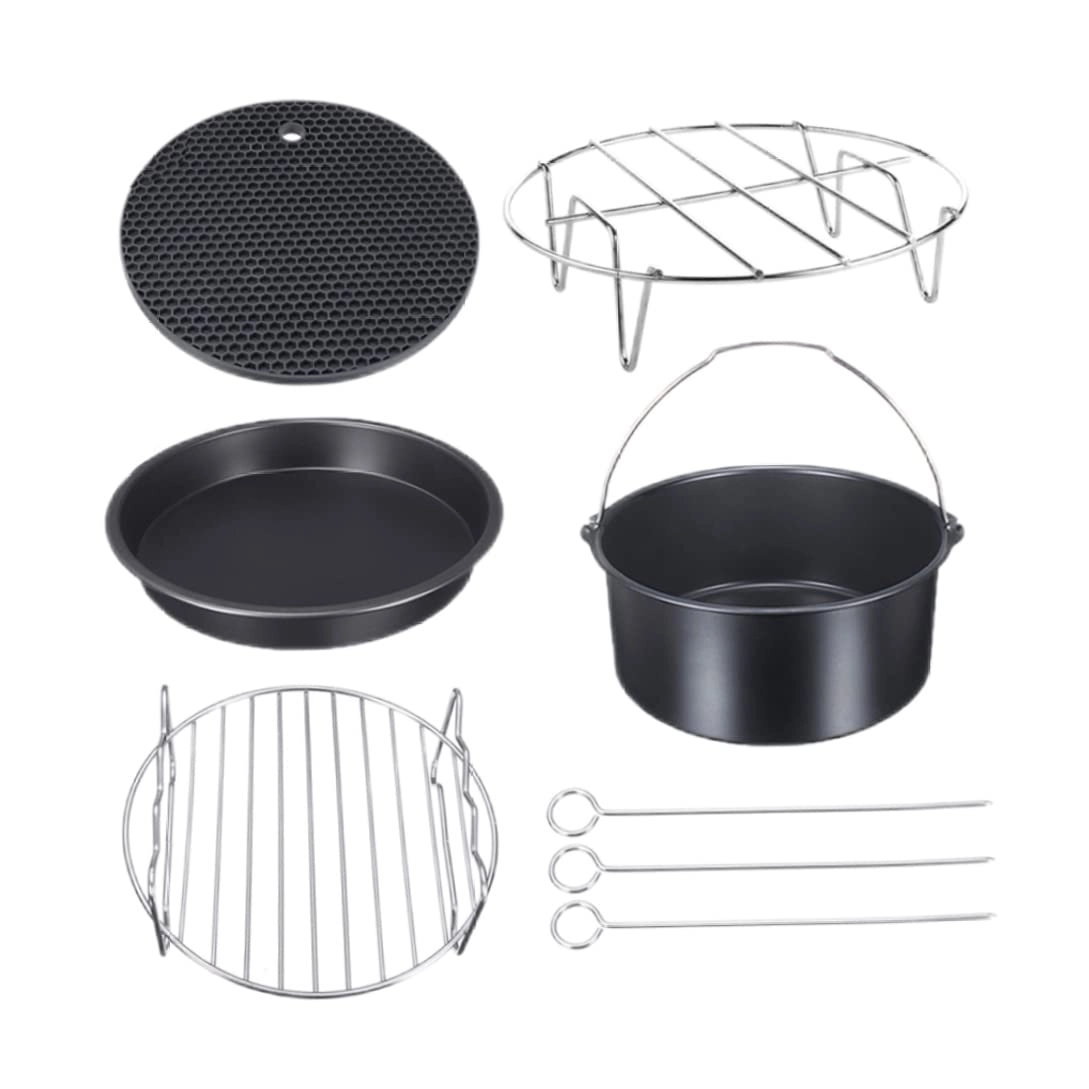LMXXT Cake Tin + Pizza Tray + Baking Grill Rack + Insulation Pads