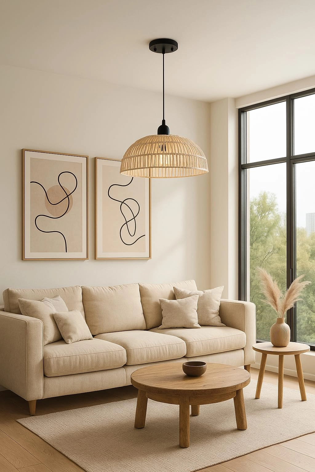 Product completely packed and Dispatched by Manjul Trade Link Bhilwra RAJ India Rattan Ceiling Light Fixture - White 12 watts E27