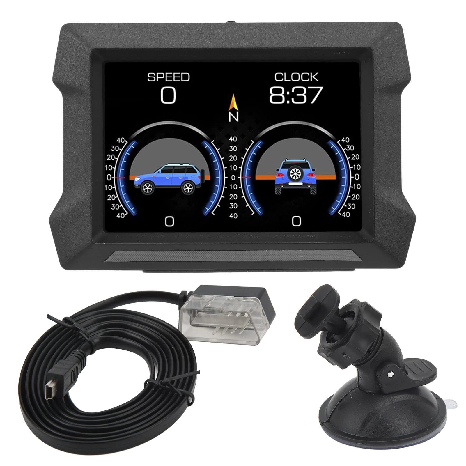 Brilluxa Universal Car HUD - OBD2 GPS