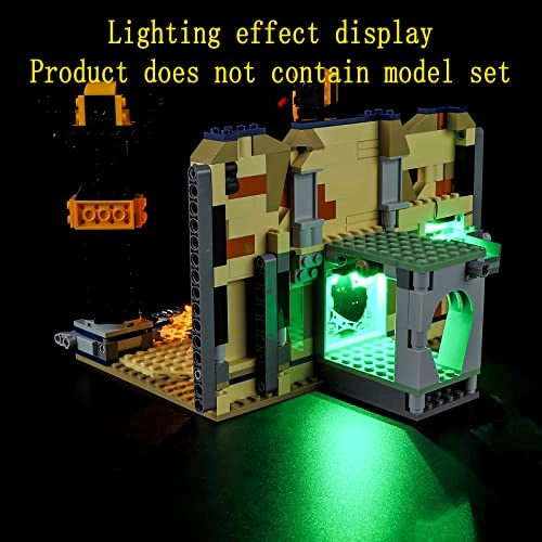 LED Lighting Kit for LEGO Escape from the Lost Tomb 77013 - Plastic Indiana Jones 1 4.5-5V