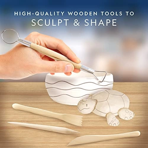 National Geographic Pottery Wheel Refill Kit - Air Dry Clay 908g
