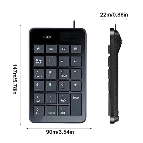 USB Number Pad - 10 Key Mini USB