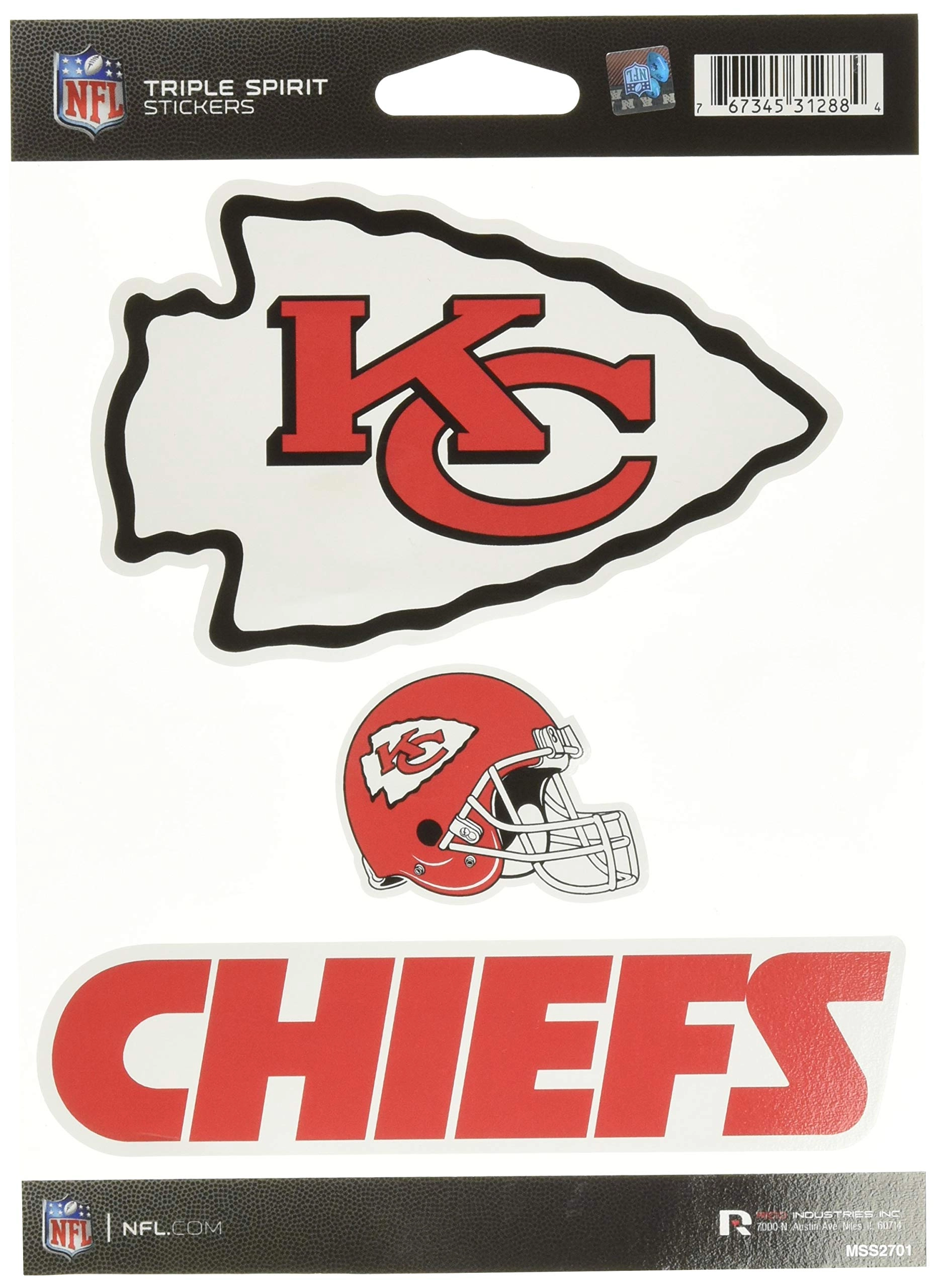 Rico Industries, Inc. Triple Spirit Stickers - 3 pcs