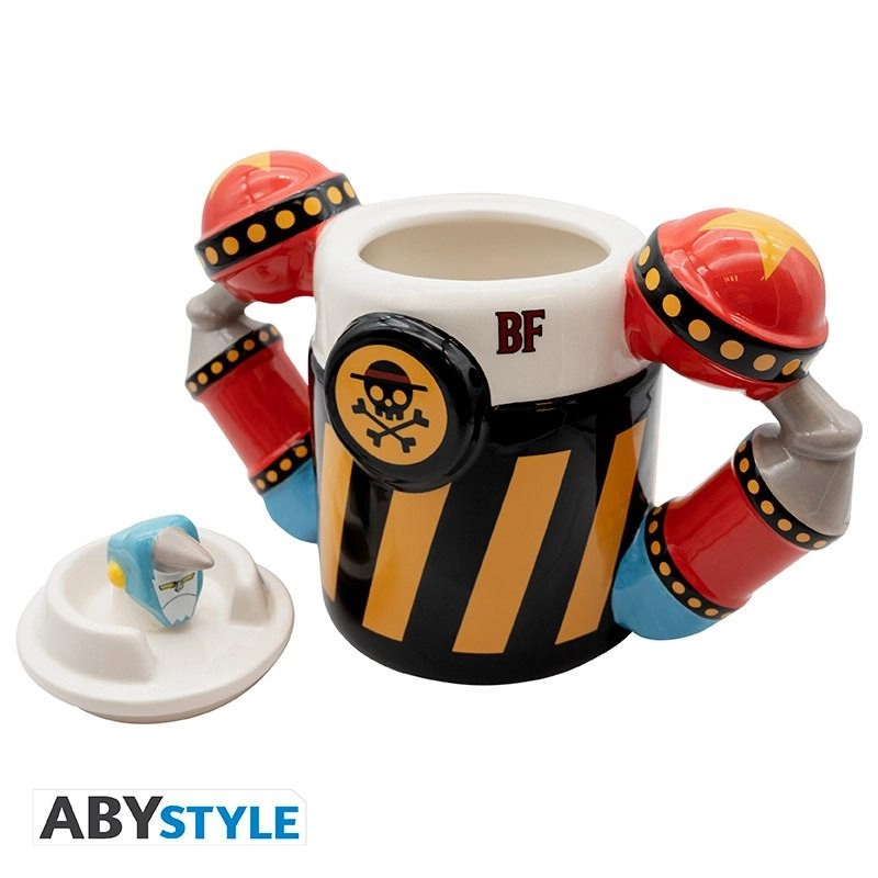 One Piece Iron Pirate Franky Shogun Reusable Cup - 450 ml