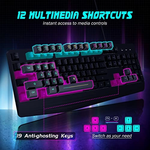 Gaming Keyboard - QWERTY Wired