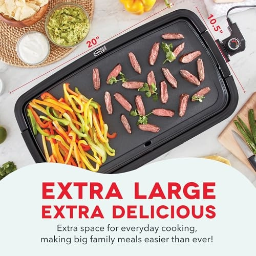 Deluxe Everyday Griddle - 20 x 10.5