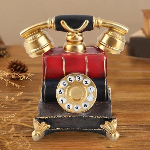 Vintage Decorative Phone Model - Synthetic resin