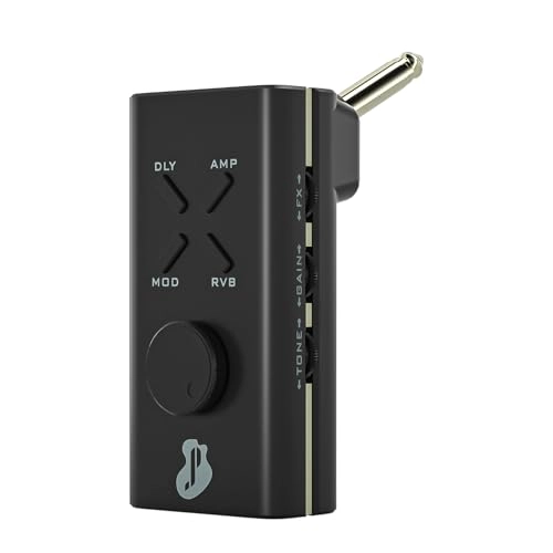 Guitar Headphone Amp - USB Rechargable 24 Guitar Effects