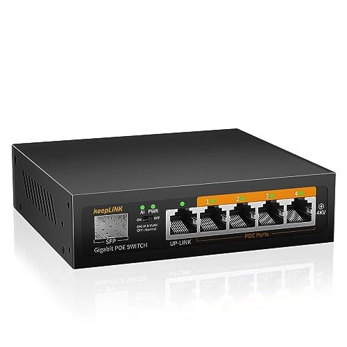 5 Port PoE 6-ports