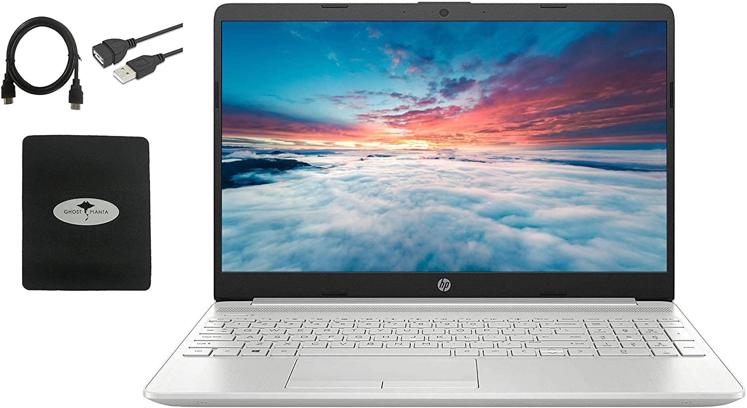 HP 2023 - 15.6'' Ryzen 3 3250U 16GB DDR4 1TB HDD + 256GB SSD
