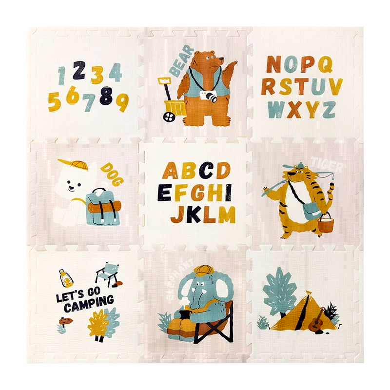 Babycare Reversible Puzzle Playmat - Suitable for 0 month and above