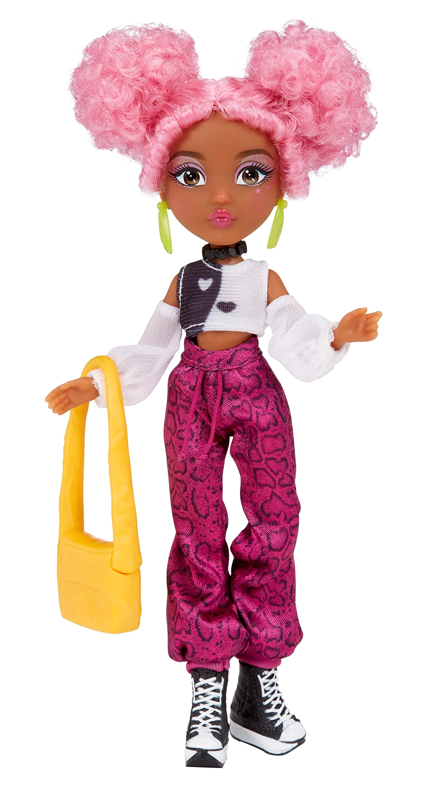 MGA Entertainment Yasmin Mini Doll - 6 inches Pink Cotton Candy Hair
