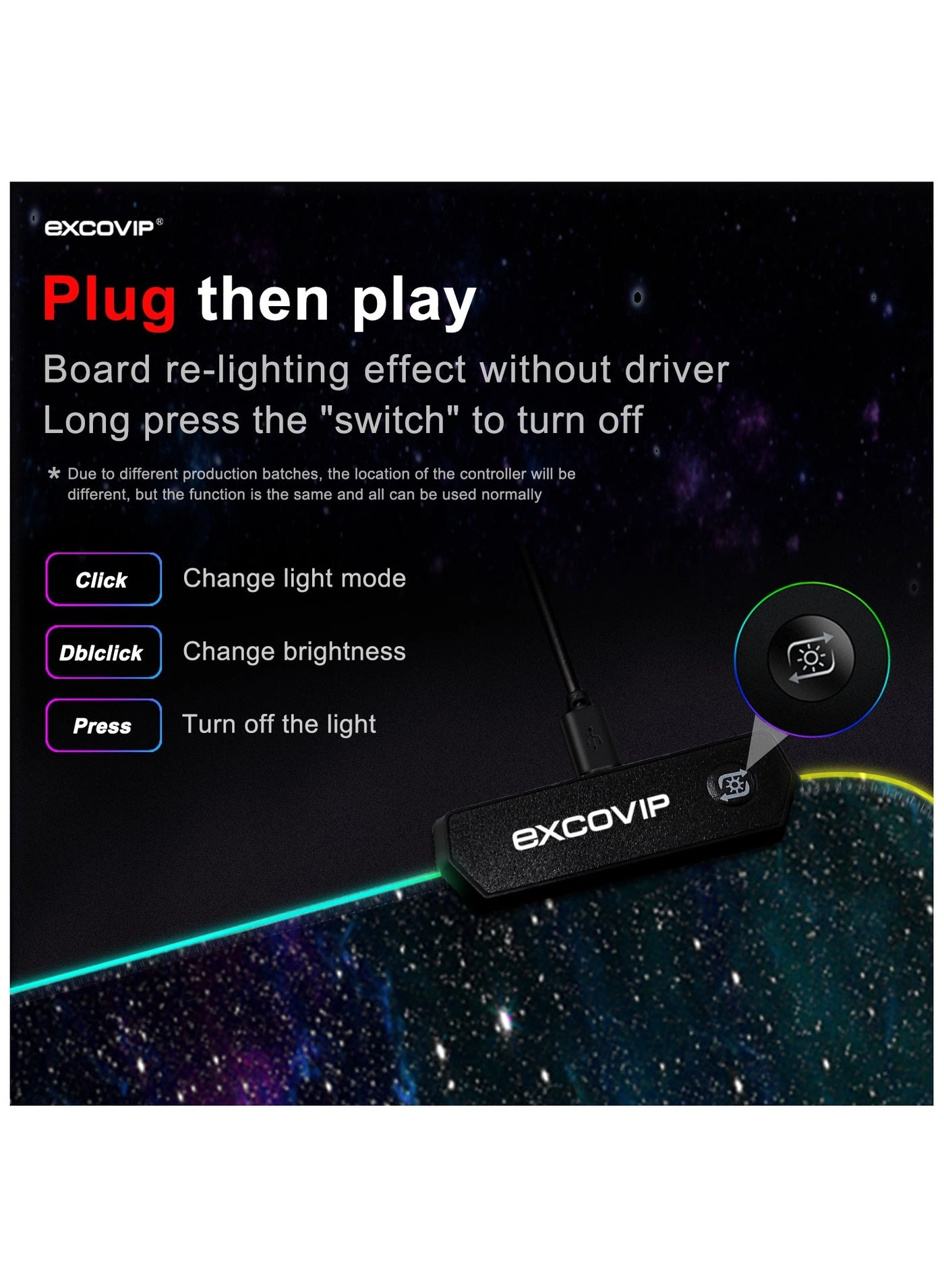 XL Gaming Mouse Pad - 80x30 cm