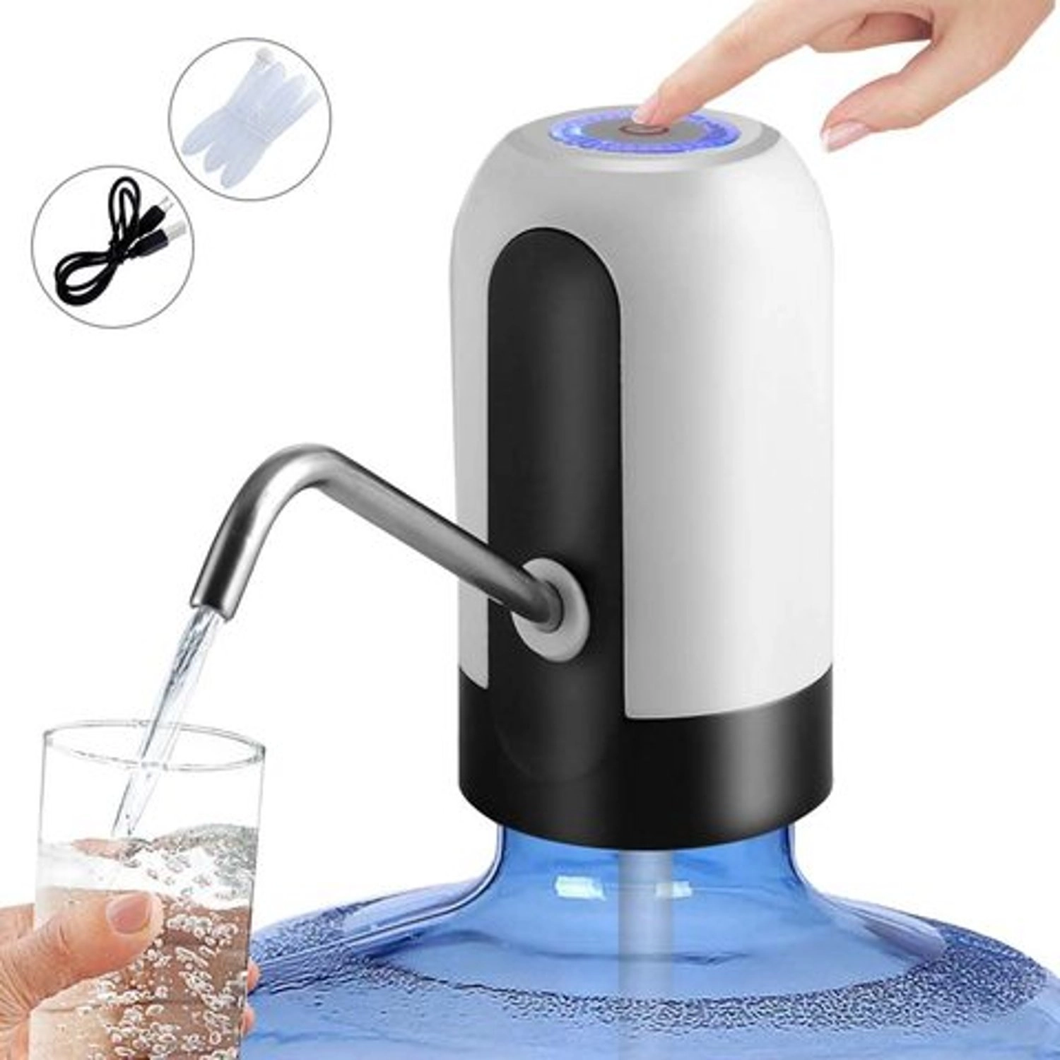 DAT Electric Water Dispenser - 4 Watt 1200 milliampere-hour Portable