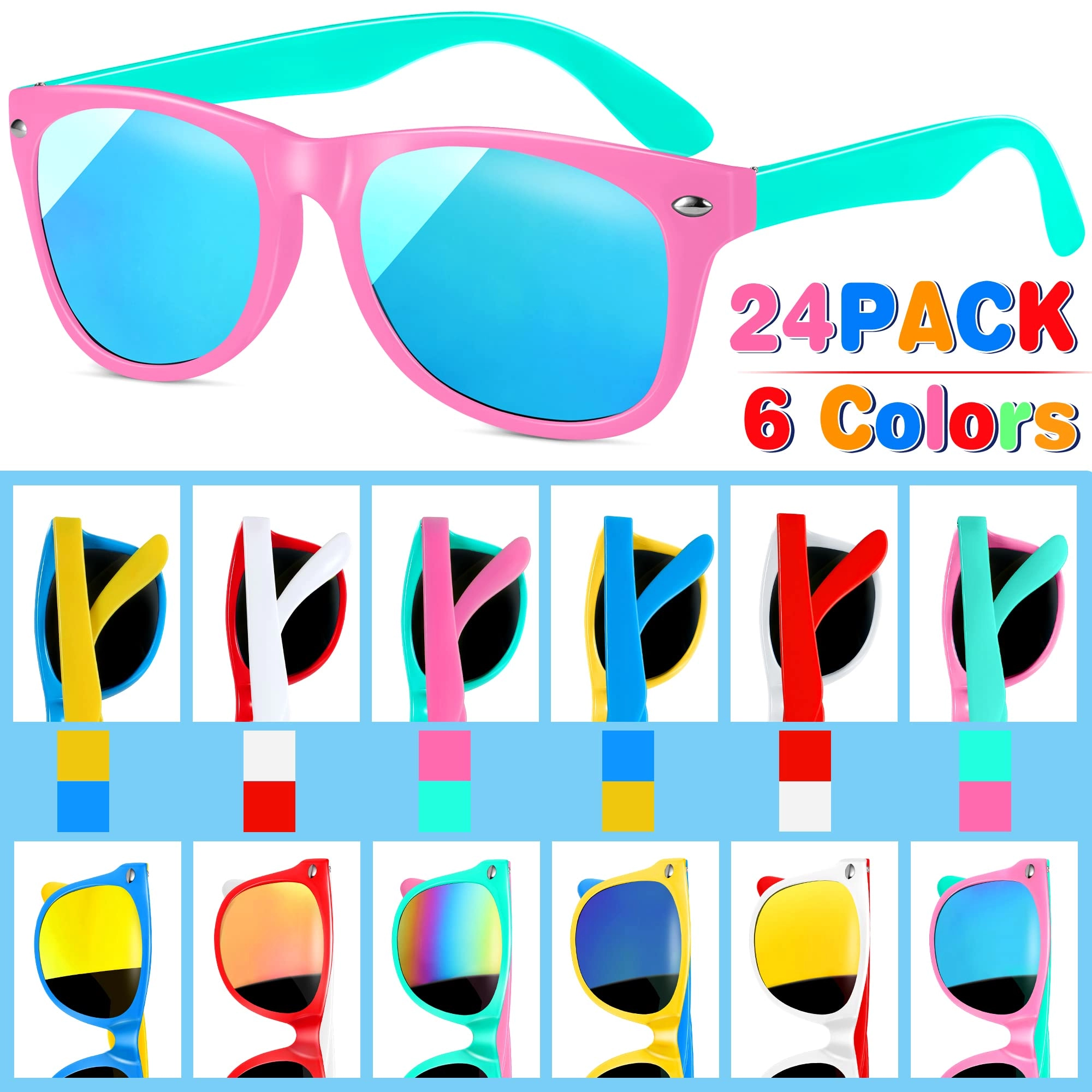 Kids Sunglasses - Neon Pack