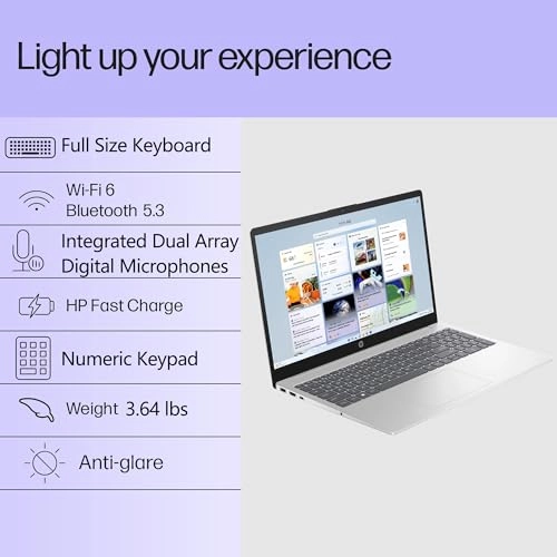 Laptop Laptop 15 - 15.6'' N100 32GB DDR4 1TB SSD