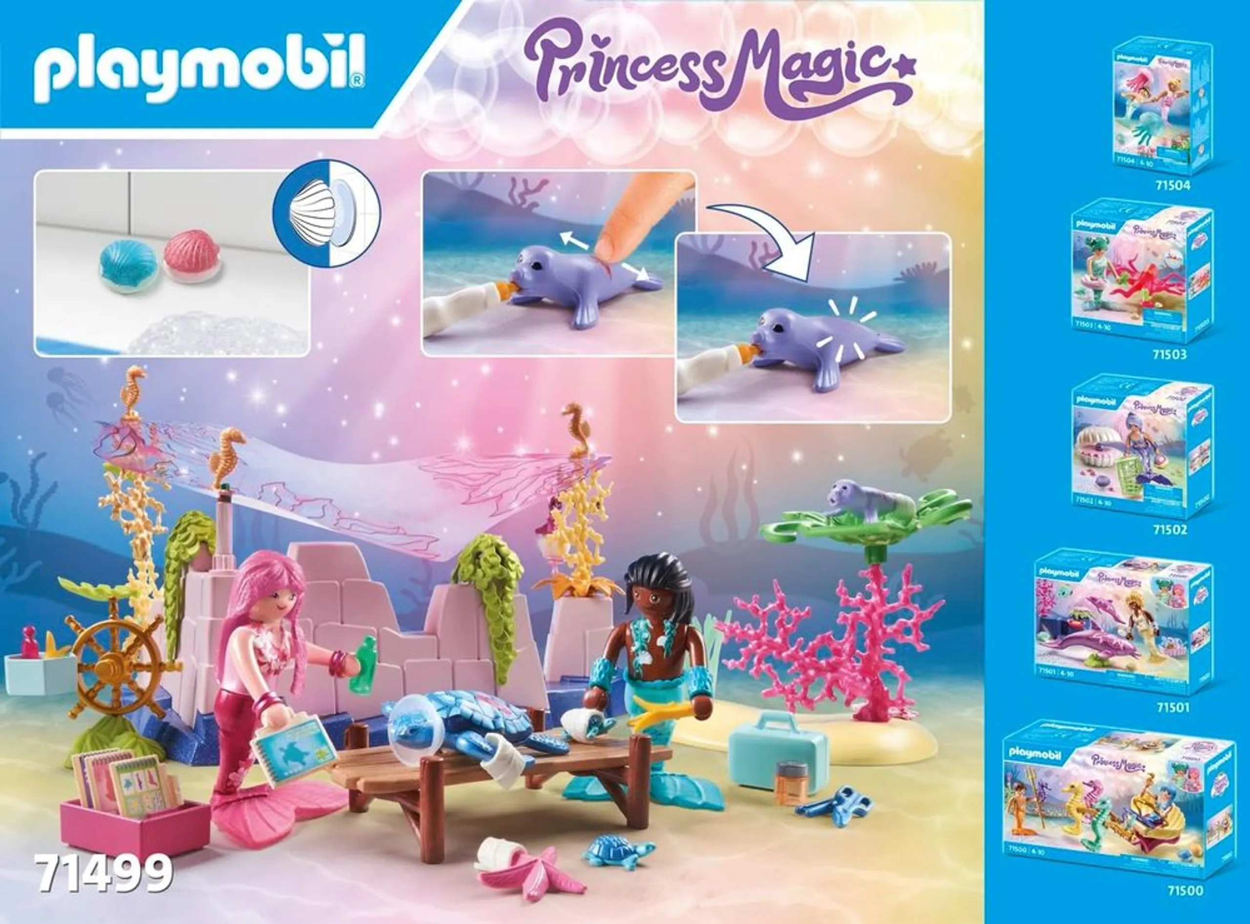 Princess Magic Mermaid Animal Care - Mermaid 114 pcs