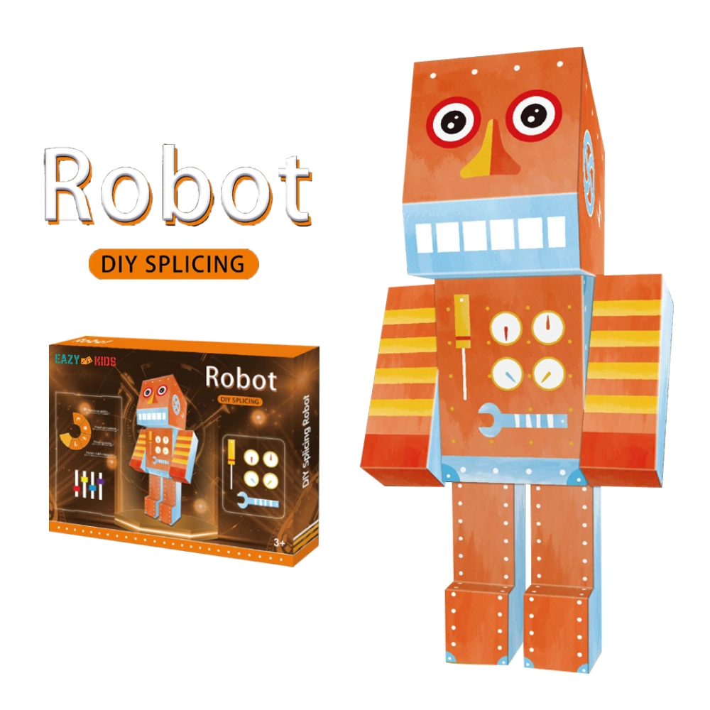 DIY Doodle Colouring Art Kit - Robot - 3+ years
