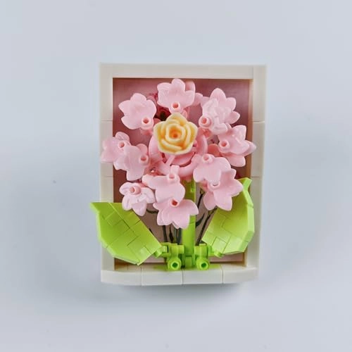 Carnations Mini Flower 3D Picture Frame - 1 pcs