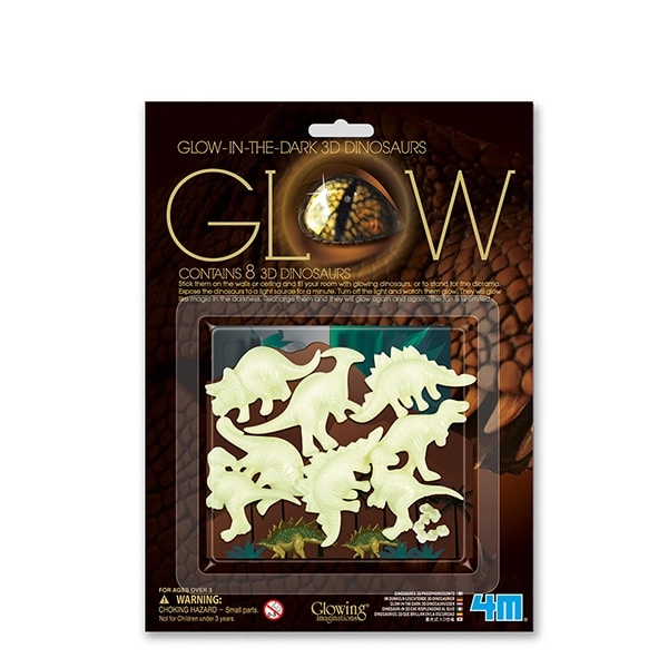 4M Glow 3D Dinosaur - 3+ yr(s) 8 piece(s)