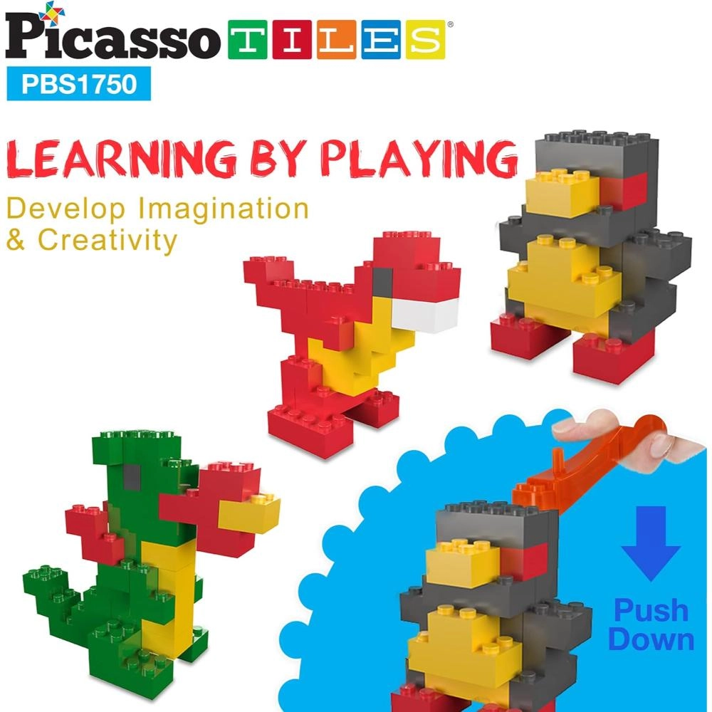 Building Block Tiles - 1750pcs