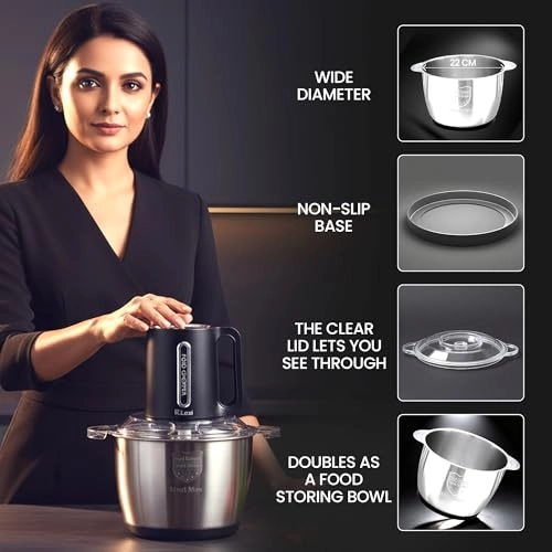 Vegetable Chopper - 3L Corded Electric