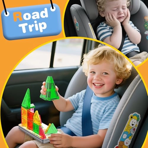 Mini Magnetic Tiles - 8 - 12 years 22 pieces